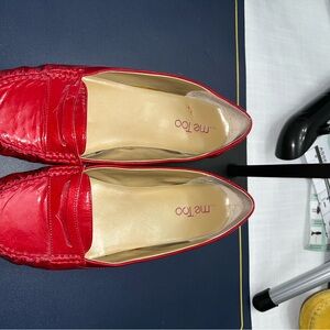 Me Too Women's Bold Red Loafers